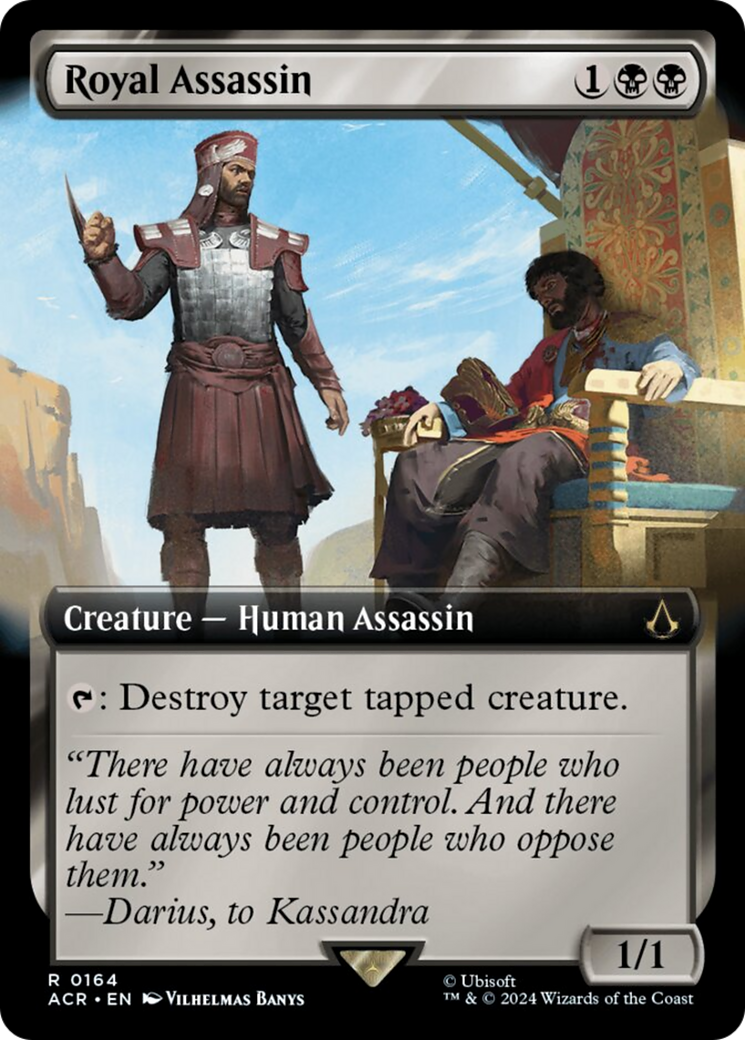 Royal Assassin (Extended Art) [Assassin's Creed] - Magic: The Gathering - Card Brawlers | Quebec | Canada |