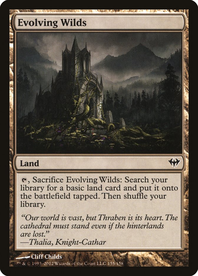 Evolving Wilds [Dark Ascension] - Magic: The Gathering - Card Brawlers | Quebec | Canada |