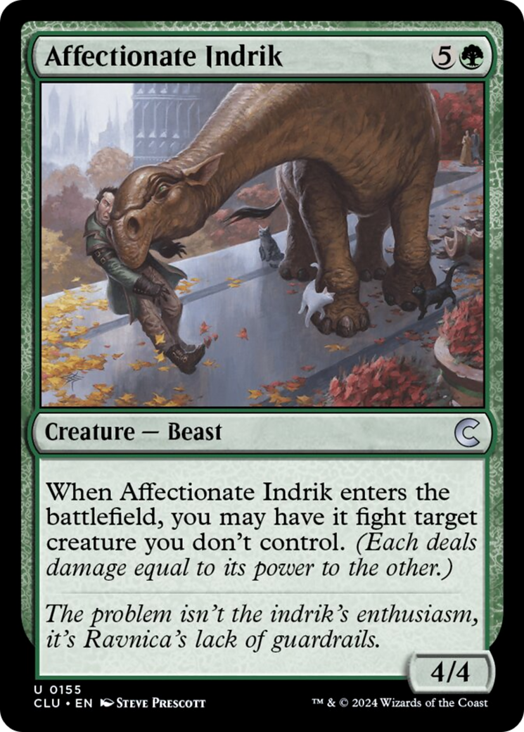 Affectionate Indrik [Ravnica: Clue Edition] - Magic: The Gathering - Card Brawlers | Quebec | Canada |