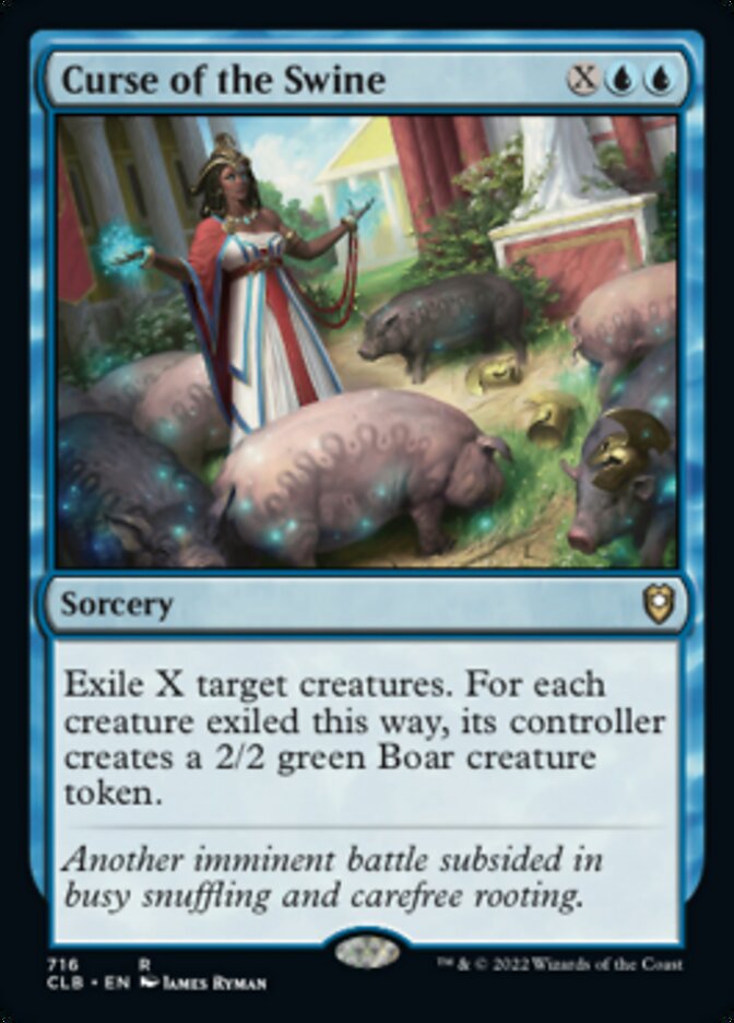 Curse of the Swine [Commander Legends: Battle for Baldur's Gate] - Magic: The Gathering - Card Brawlers | Quebec | Canada |