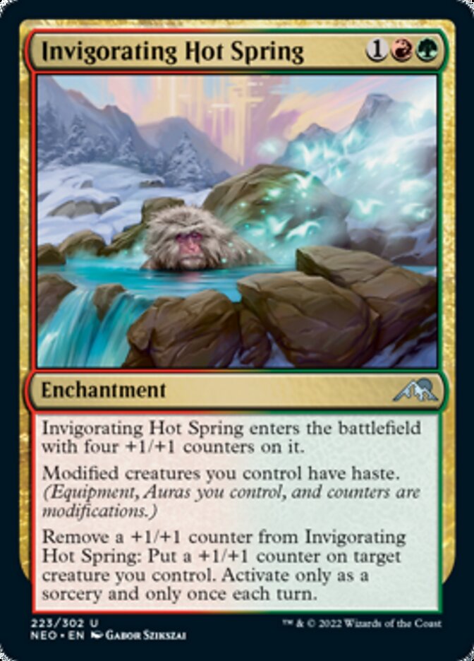 Invigorating Hot Spring [Kamigawa: Neon Dynasty] - Magic: The Gathering - Card Brawlers | Quebec | Canada |