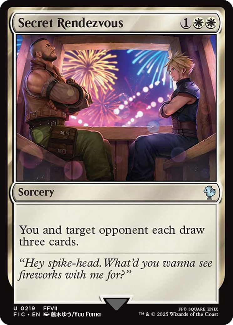 Secret Rendezvous (0219) [FINAL FANTASY Commander] - Magic: The Gathering - Card Brawlers | Quebec | Canada |