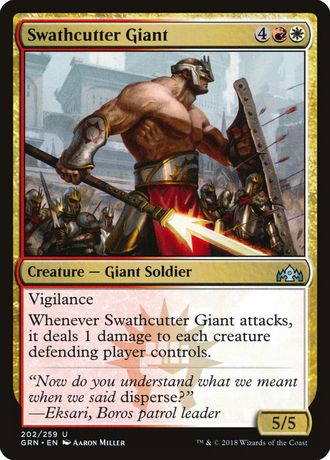 Swathcutter Giant [Guilds of Ravnica] - Magic: The Gathering - Card Brawlers | Quebec | Canada |