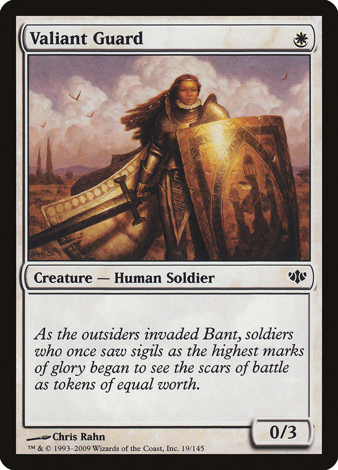 Valiant Guard [Conflux] - Magic: The Gathering - Card Brawlers | Quebec | Canada |