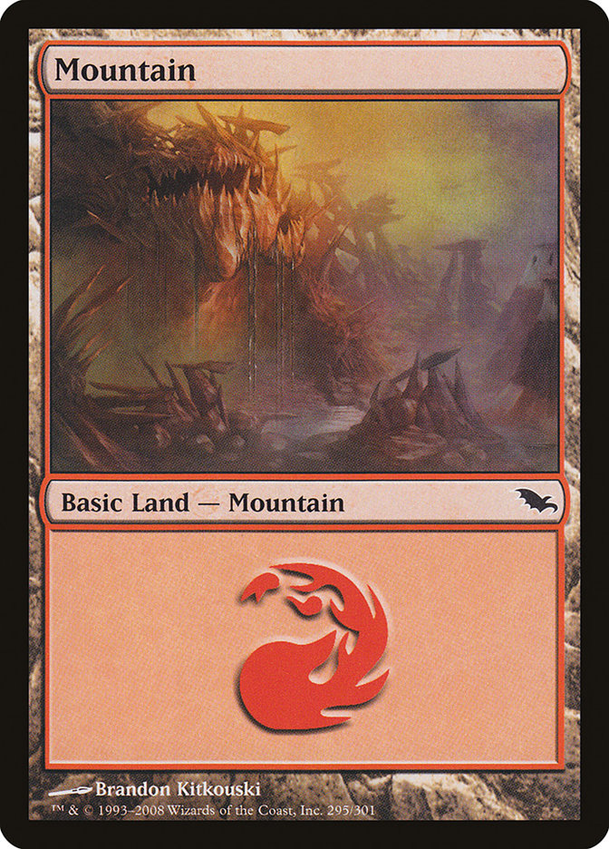 Mountain (295) [Shadowmoor] - Magic: The Gathering - Card Brawlers | Quebec | Canada |