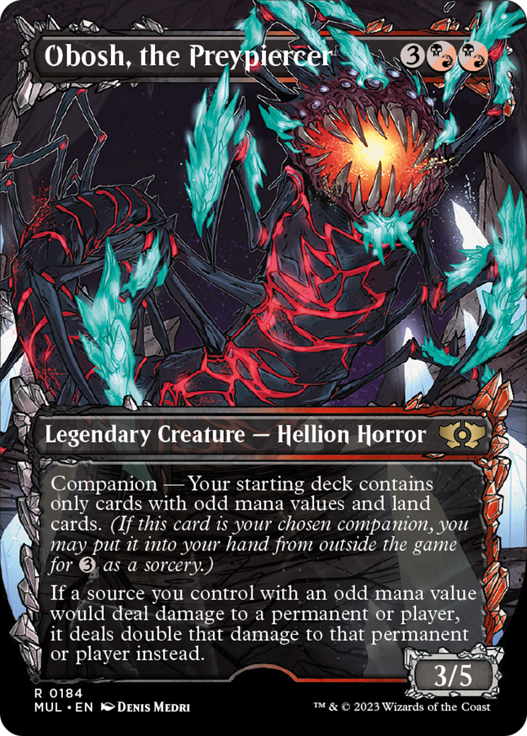 Obosh, the Preypiercer (Halo Foil) [Multiverse Legends] - Magic: The Gathering - Card Brawlers | Quebec | Canada |