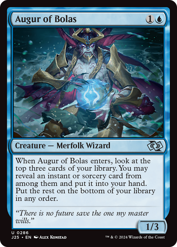 Augur of Bolas [Foundations Jumpstart] - Magic: The Gathering - Card Brawlers | Quebec | Canada |