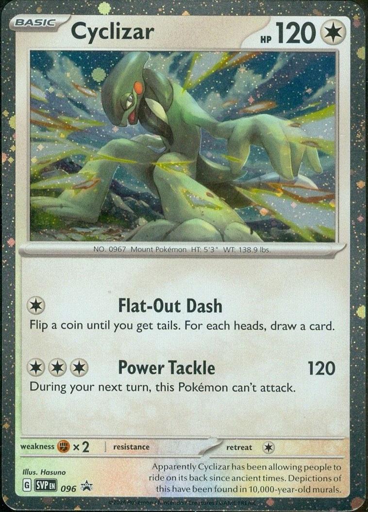 Cyclizar (096) (Cosmos Foil) [Scarlet & Violet: Black Star Promos] - Pokémon - Card Brawlers | Quebec | Canada |