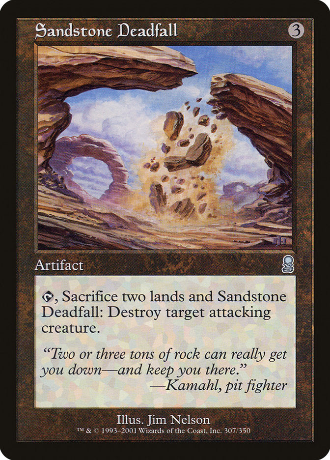 Sandstone Deadfall [Odyssey] - Magic: The Gathering - Card Brawlers | Quebec | Canada |
