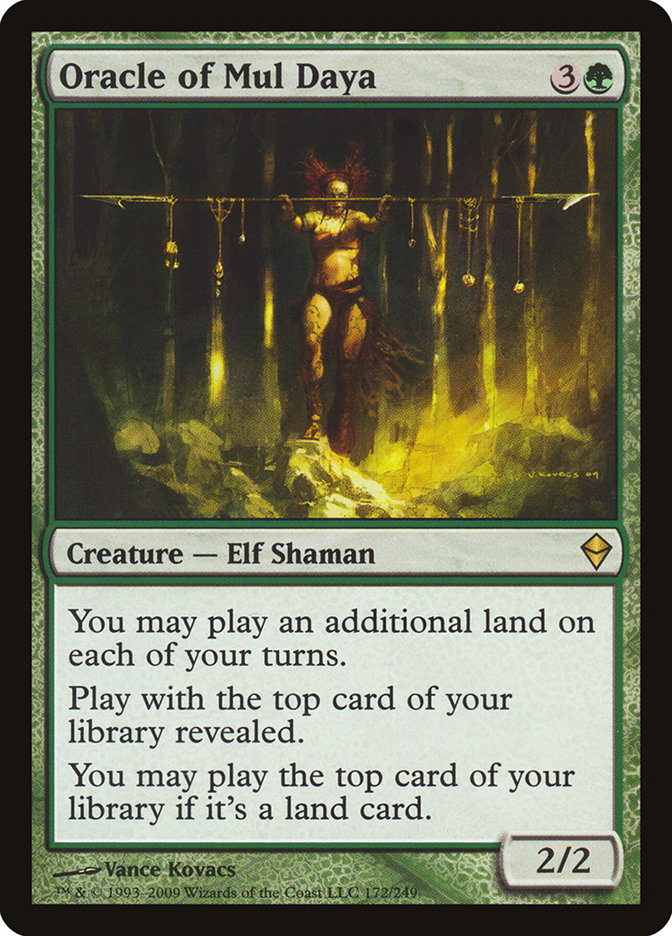 Oracle of Mul Daya [Zendikar] - Magic: The Gathering - Card Brawlers | Quebec | Canada |