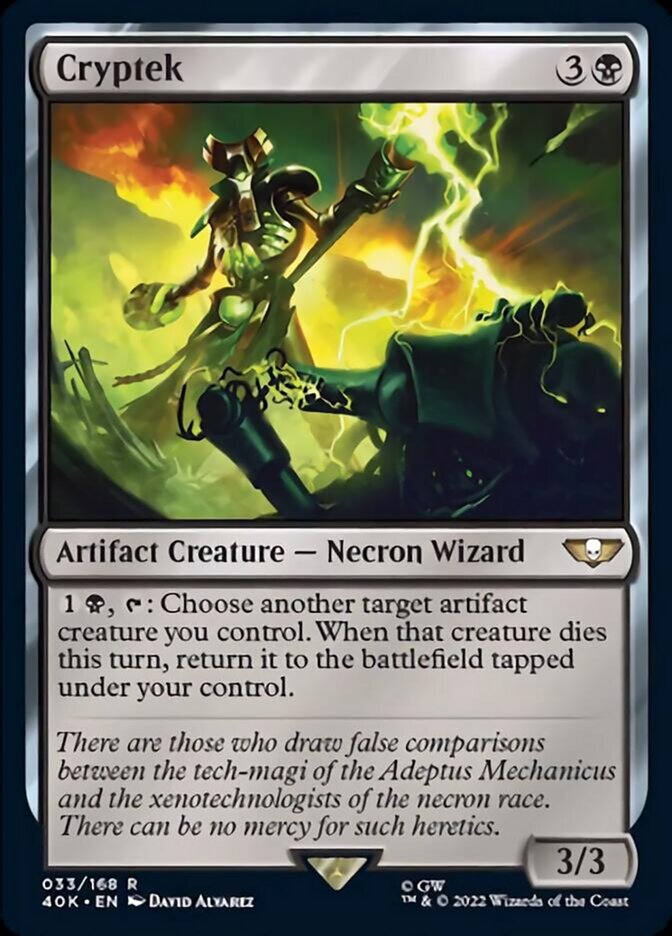 Cryptek [Warhammer 40,000] - Magic: The Gathering - Card Brawlers | Quebec | Canada |