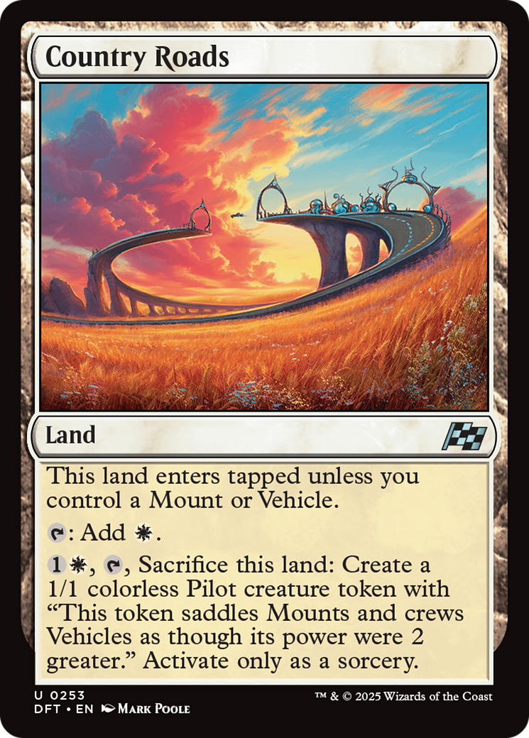 Country Roads [Aetherdrift] - Magic: The Gathering - Card Brawlers | Quebec | Canada |