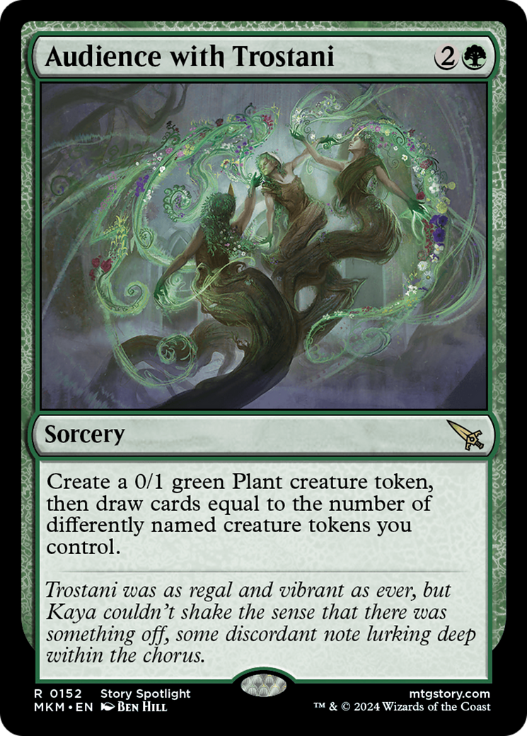 Audience with Trostani [Murders at Karlov Manor] - Magic: The Gathering - Card Brawlers | Quebec | Canada |