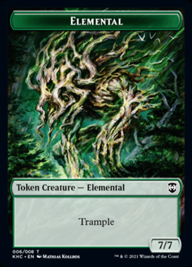 Elemental Token [Kaldheim Commander Tokens] - Magic: The Gathering - Card Brawlers | Quebec | Canada |
