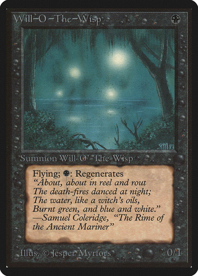 Will-o'-the-Wisp [Beta Edition] - Magic: The Gathering - Card Brawlers | Quebec | Canada |