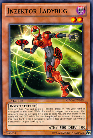 Inzektor Ladybug [GAOV-EN029] Common - Yu-Gi-Oh! - Card Brawlers | Quebec | Canada |