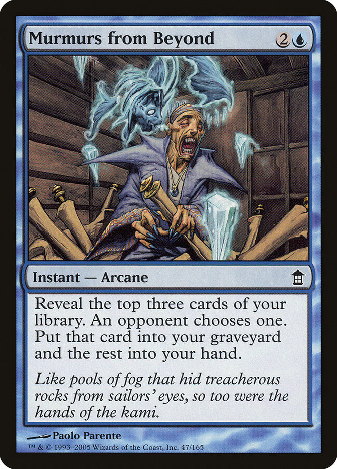 Murmurs from Beyond [Saviors of Kamigawa] - Magic: The Gathering - Card Brawlers | Quebec | Canada |