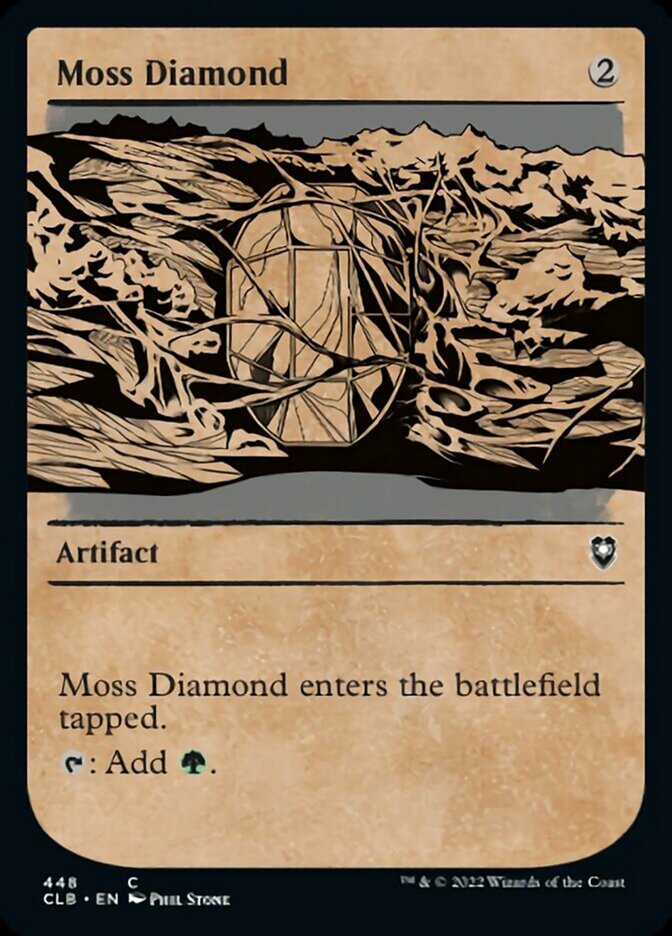 Moss Diamond (Showcase) [Commander Legends: Battle for Baldur's Gate] - Magic: The Gathering - Card Brawlers | Quebec | Canada |