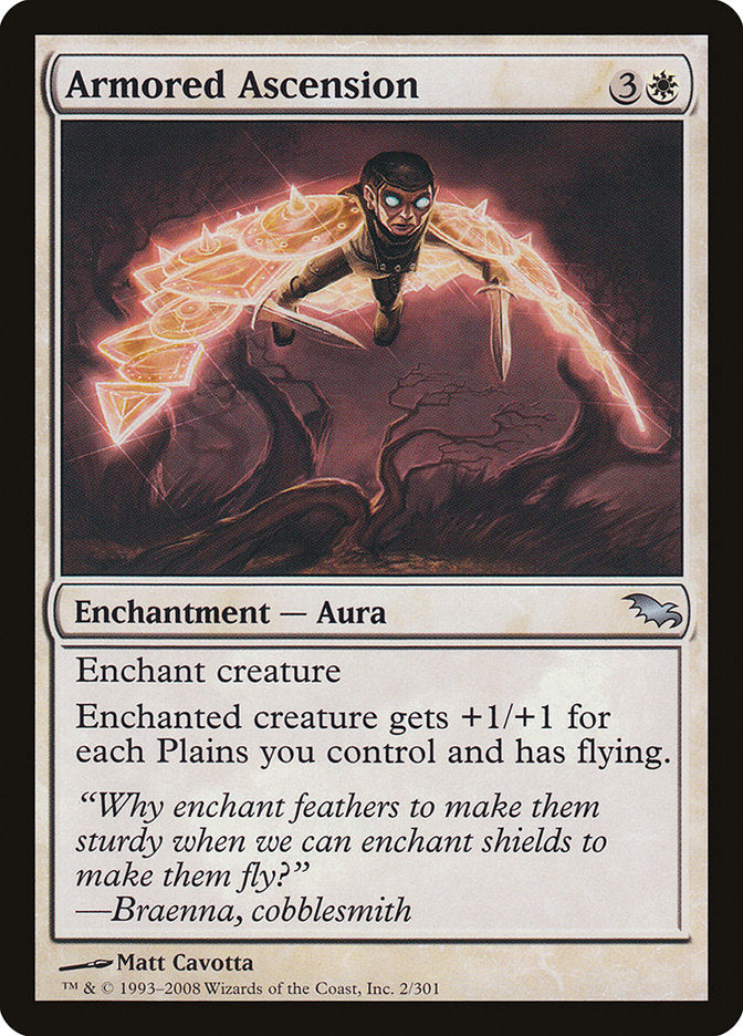 Armored Ascension [Shadowmoor] - Magic: The Gathering - Card Brawlers | Quebec | Canada |