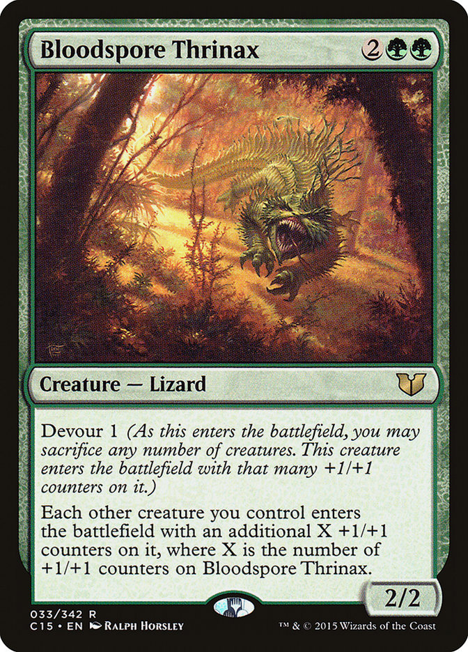 Bloodspore Thrinax [Commander 2015] - Magic: The Gathering - Card Brawlers | Quebec | Canada |