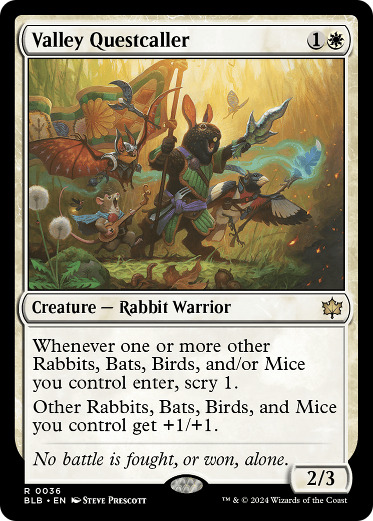 Valley Questcaller [Bloomburrow] - Magic: The Gathering - Card Brawlers | Quebec | Canada |
