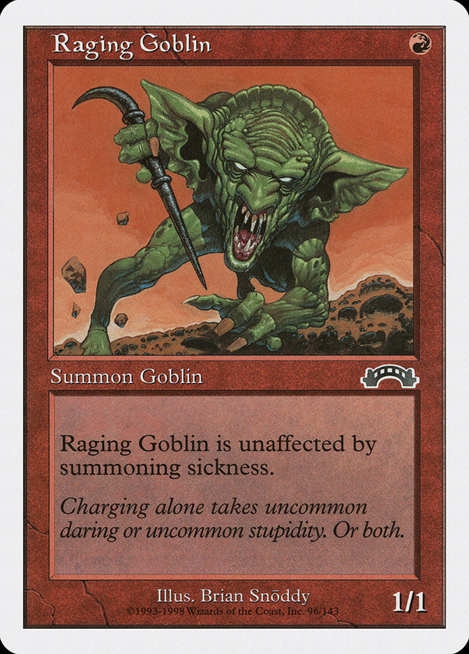 Raging Goblin [Anthologies] - Magic: The Gathering - Card Brawlers | Quebec | Canada |