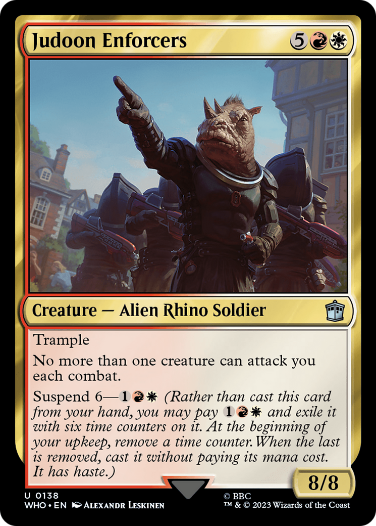 Judoon Enforcers [Doctor Who] - Magic: The Gathering - Card Brawlers | Quebec | Canada |