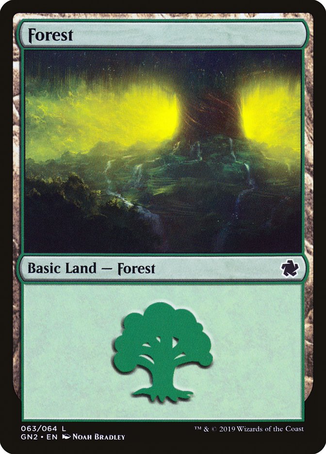 Forest (63) [Game Night 2019] - Magic: The Gathering - Card Brawlers | Quebec | Canada |