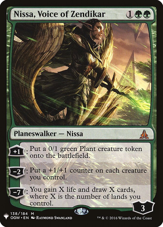 Nissa, Voice of Zendikar [Mystery Booster] - Magic: The Gathering - Card Brawlers | Quebec | Canada |