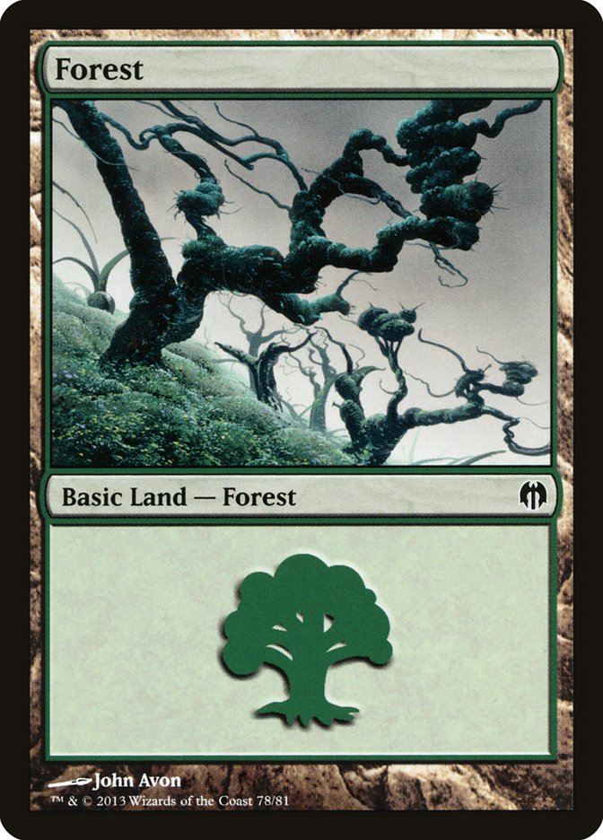 Forest (78) [Duel Decks: Heroes vs. Monsters] - Magic: The Gathering - Card Brawlers | Quebec | Canada |