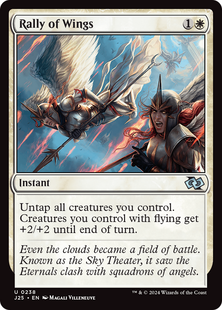 Rally of Wings [Foundations Jumpstart] - Magic: The Gathering - Card Brawlers | Quebec | Canada |