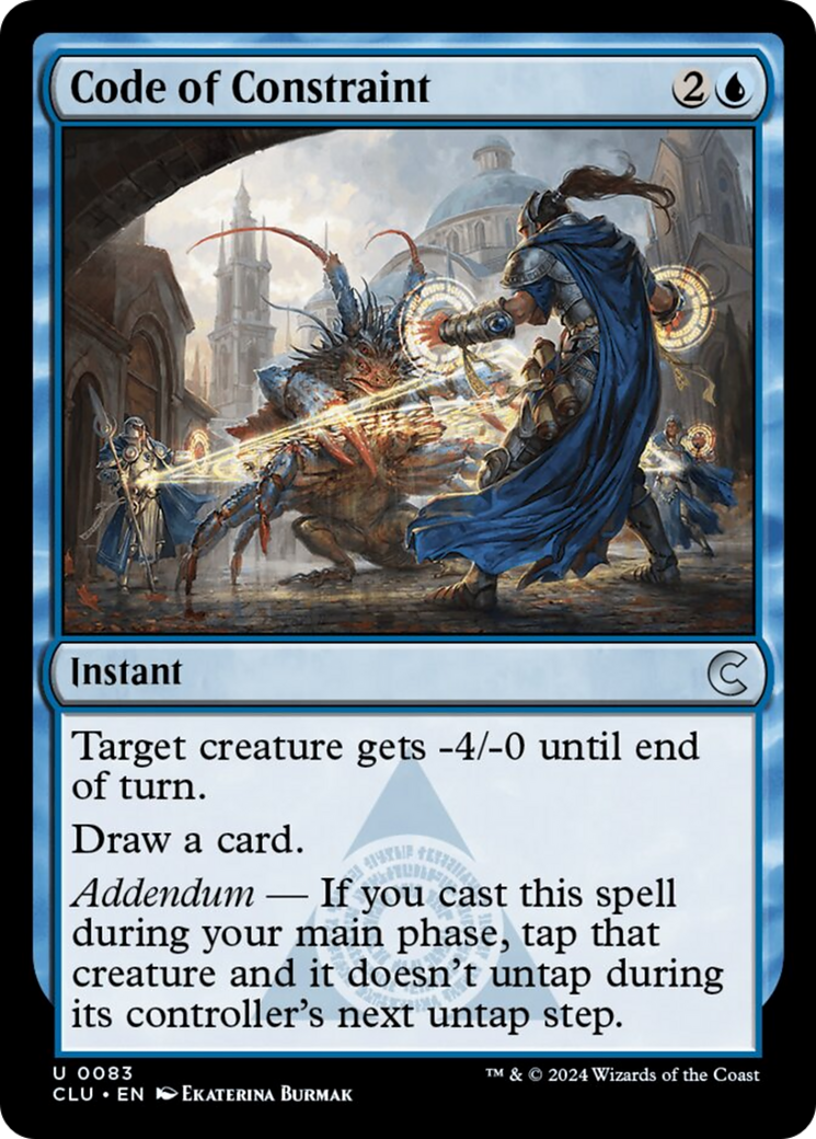 Code of Constraint [Ravnica: Clue Edition] - Magic: The Gathering - Card Brawlers | Quebec | Canada |