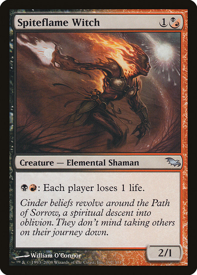 Spiteflame Witch [Shadowmoor] - Magic: The Gathering - Card Brawlers | Quebec | Canada |