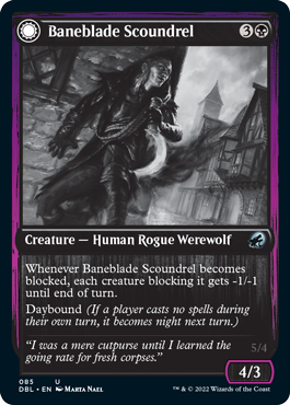 Baneblade Scoundrel // Baneclaw Marauder [Innistrad: Double Feature] - Magic: The Gathering - Card Brawlers | Quebec | Canada |