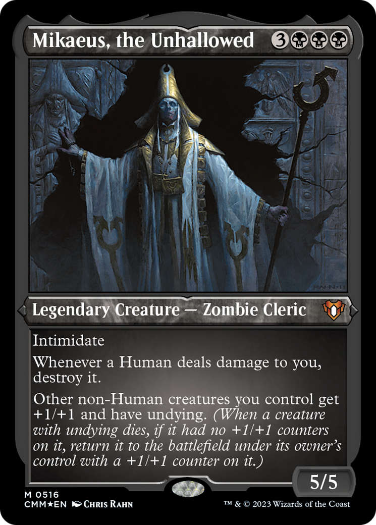 Mikaeus, the Unhallowed (Foil Etched) [Commander Masters] - Magic: The Gathering - Card Brawlers | Quebec | Canada |