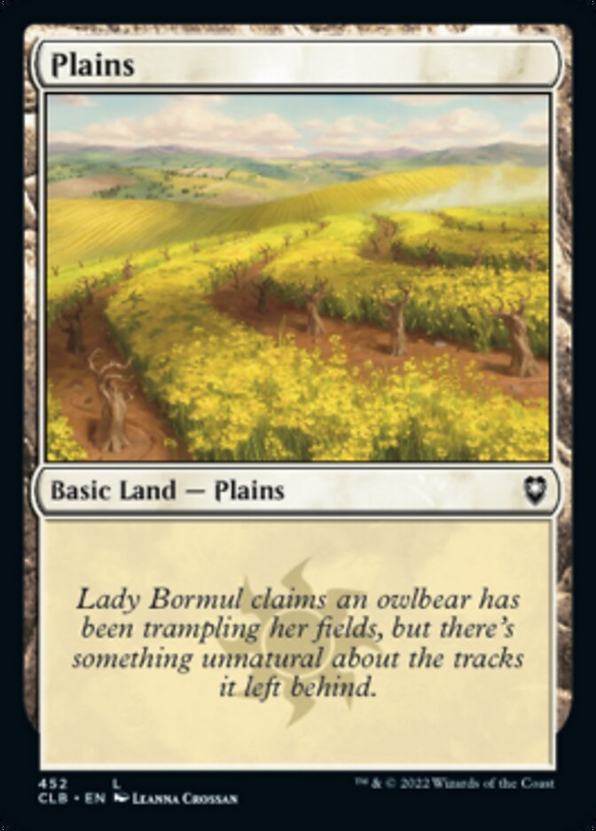 Plains (452) [Commander Legends: Battle for Baldur's Gate] - Magic: The Gathering - Card Brawlers | Quebec | Canada |