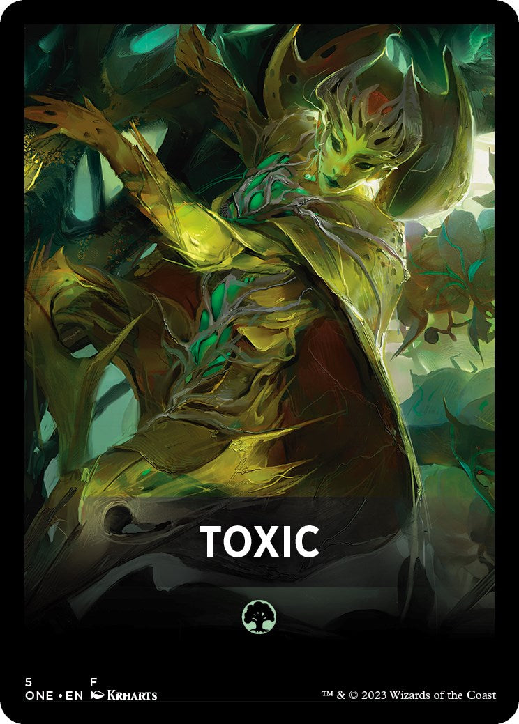 Toxic Theme Card [Phyrexia: All Will Be One Tokens] - Magic: The Gathering - Card Brawlers | Quebec | Canada |