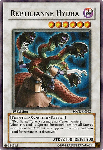 Reptilianne Hydra [SOVR-EN042] Super Rare - Yu-Gi-Oh! - Card Brawlers | Quebec | Canada |