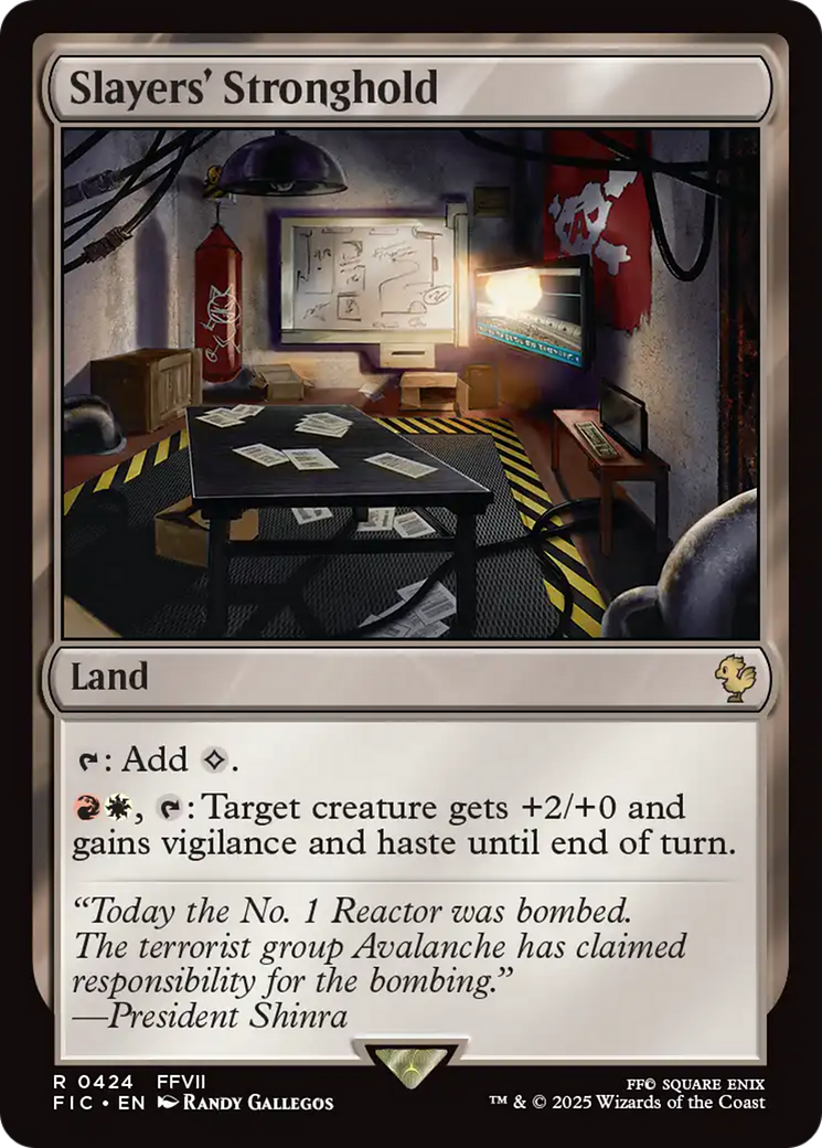 Slayers' Stronghold [FINAL FANTASY Commander] - Magic: The Gathering - Card Brawlers | Quebec | Canada |