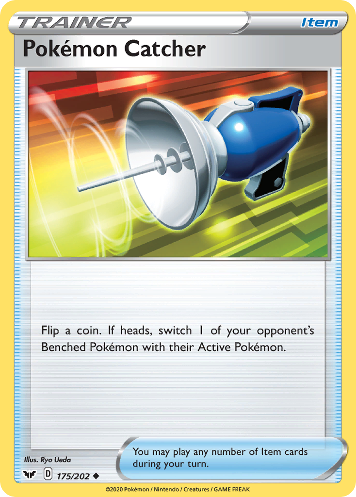 Pokemon Catcher (175/202) [Sword & Shield: Base Set] - Pokémon - Card Brawlers | Quebec | Canada |
