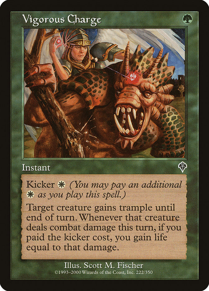 Vigorous Charge [Invasion] - Magic: The Gathering - Card Brawlers | Quebec | Canada |