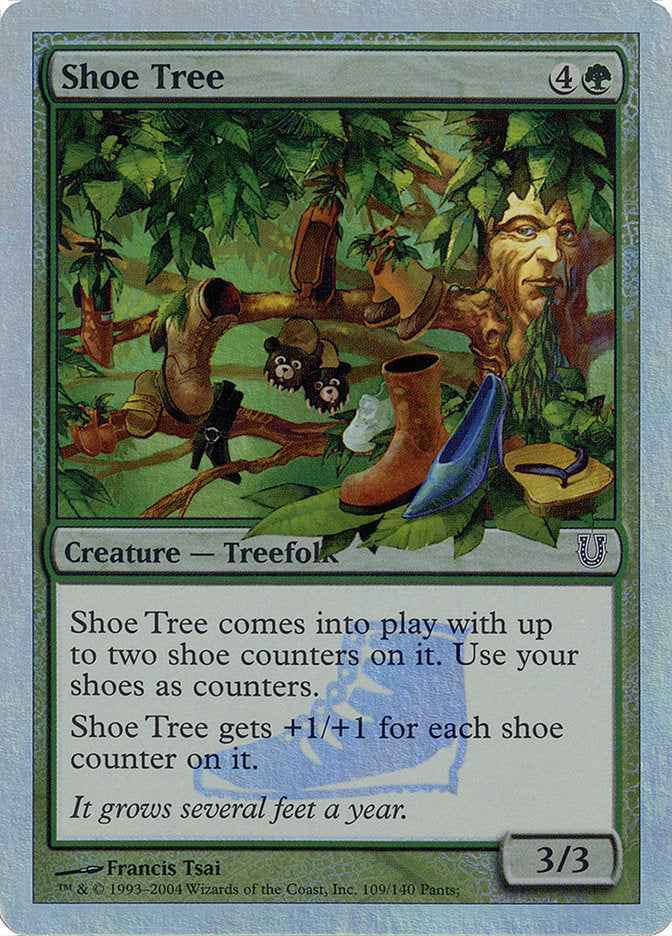 Shoe Tree (Alternate Foil) [Unhinged] - Magic: The Gathering - Card Brawlers | Quebec | Canada |