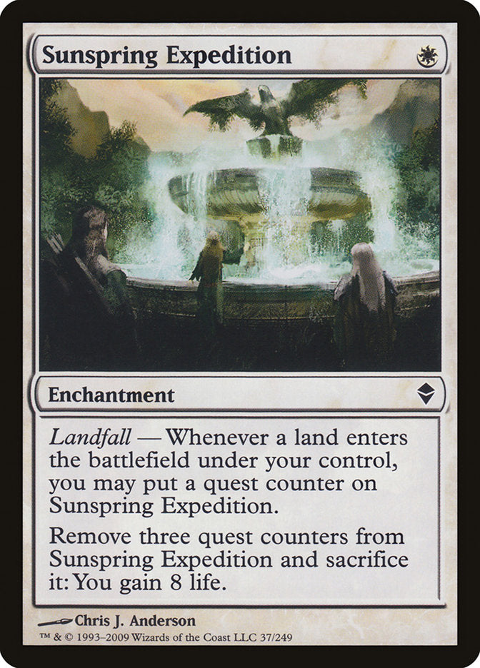 Sunspring Expedition [Zendikar] - Magic: The Gathering - Card Brawlers | Quebec | Canada |
