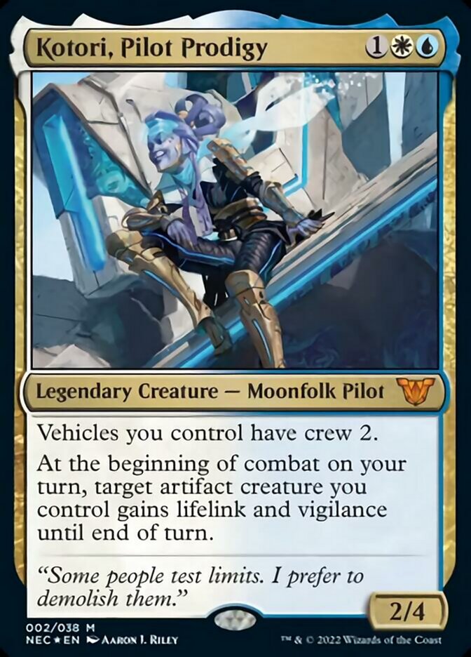 Kotori, Pilot Prodigy [Kamigawa: Neon Dynasty Commander] - Magic: The Gathering - Card Brawlers | Quebec | Canada |
