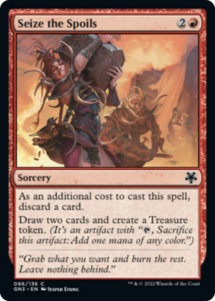 Seize the Spoils [Game Night: Free-for-All] - Magic: The Gathering - Card Brawlers | Quebec | Canada |