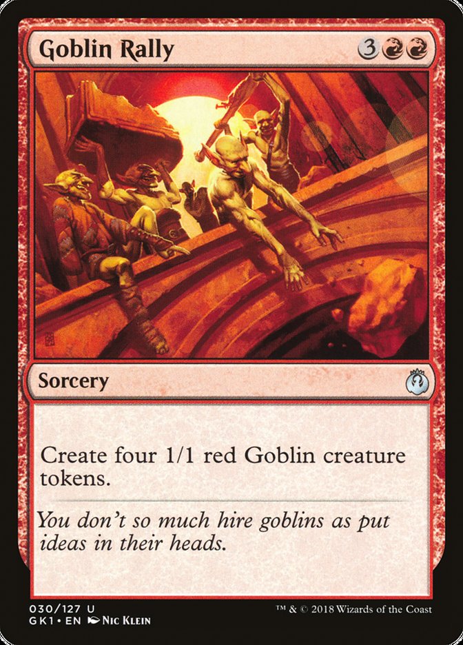 Goblin Rally [Guilds of Ravnica Guild Kit] - Magic: The Gathering - Card Brawlers | Quebec | Canada |