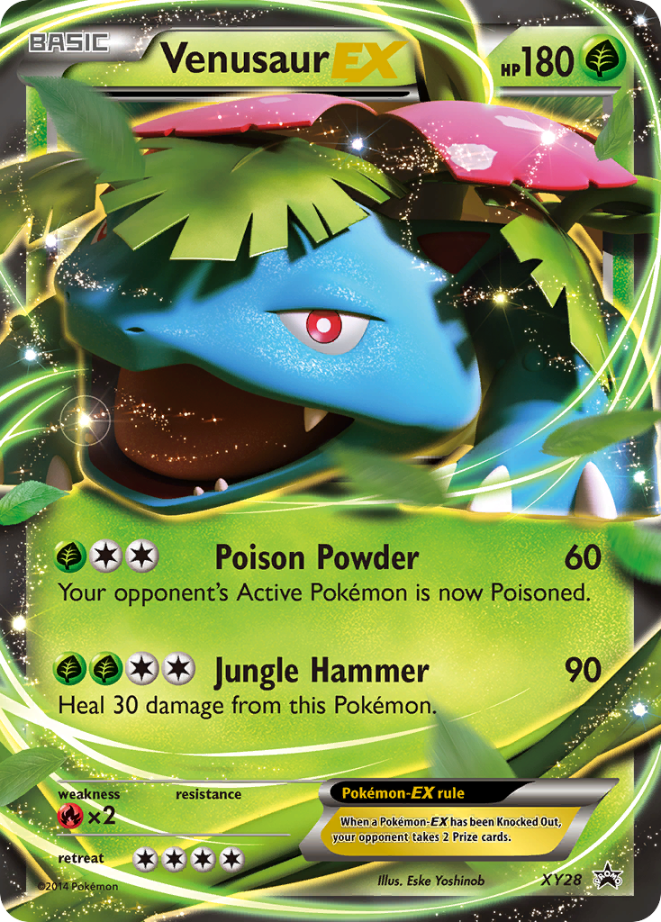 Venusaur EX (XY28) [XY: Black Star Promos] - Pokémon - Card Brawlers | Quebec | Canada |