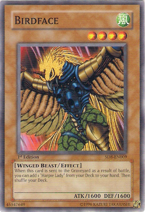 Birdface [SD8-EN009] Common - Yu-Gi-Oh! - Card Brawlers | Quebec | Canada |