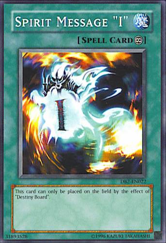 Spirit Message "I" [DB2-EN022] Common - Yu-Gi-Oh! - Card Brawlers | Quebec | Canada |