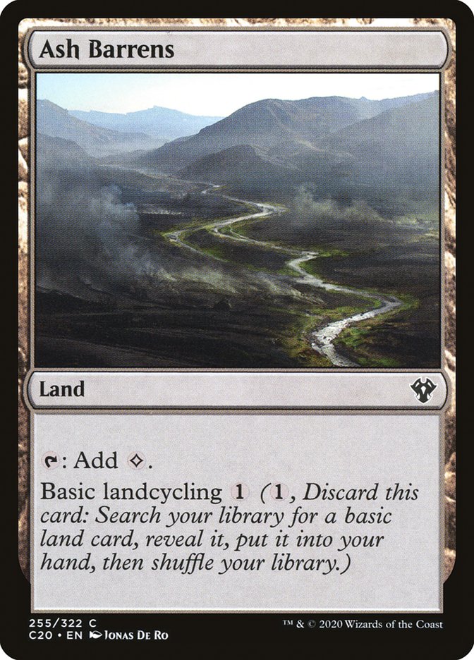 Ash Barrens [Commander 2020] - Magic: The Gathering - Card Brawlers | Quebec | Canada |